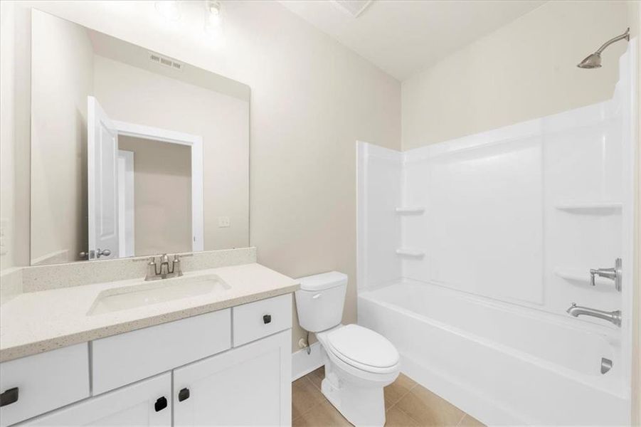 Furnished interior view inside a new home in , Flowery Branch (Image 5).