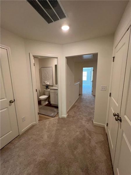Furnished interior view inside a new home in Old Salem Crossing, Conyers (Image 14).