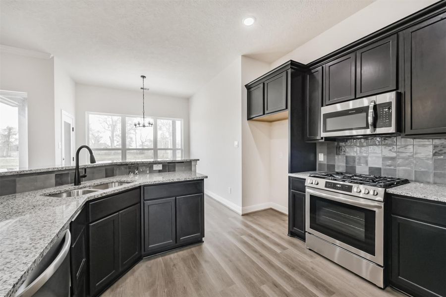 Furnished interior view inside a new home in , Baytown (Image 7).