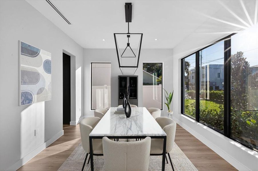 Furnished interior view inside a new home in , Tampa (Image 5).