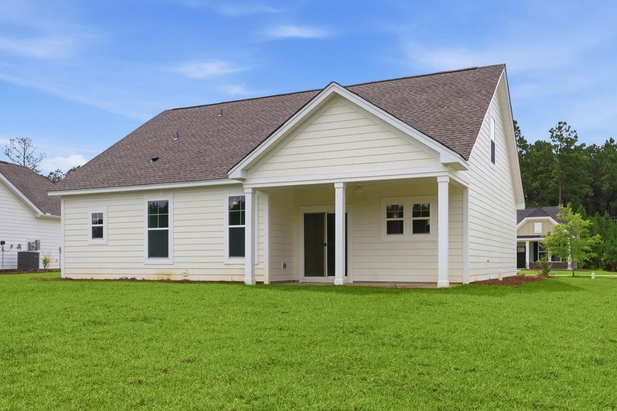 Exterior details and patio area of a home in Westwood Reserve, Conway (Image 4).