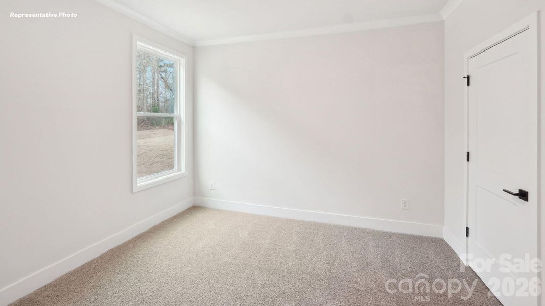 Spacious, unfurnished interior of a new home in Westport, York (Image 33).