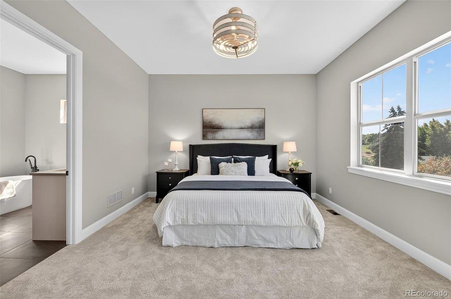 Furnished interior view inside a new home in , Parker (Image 12).