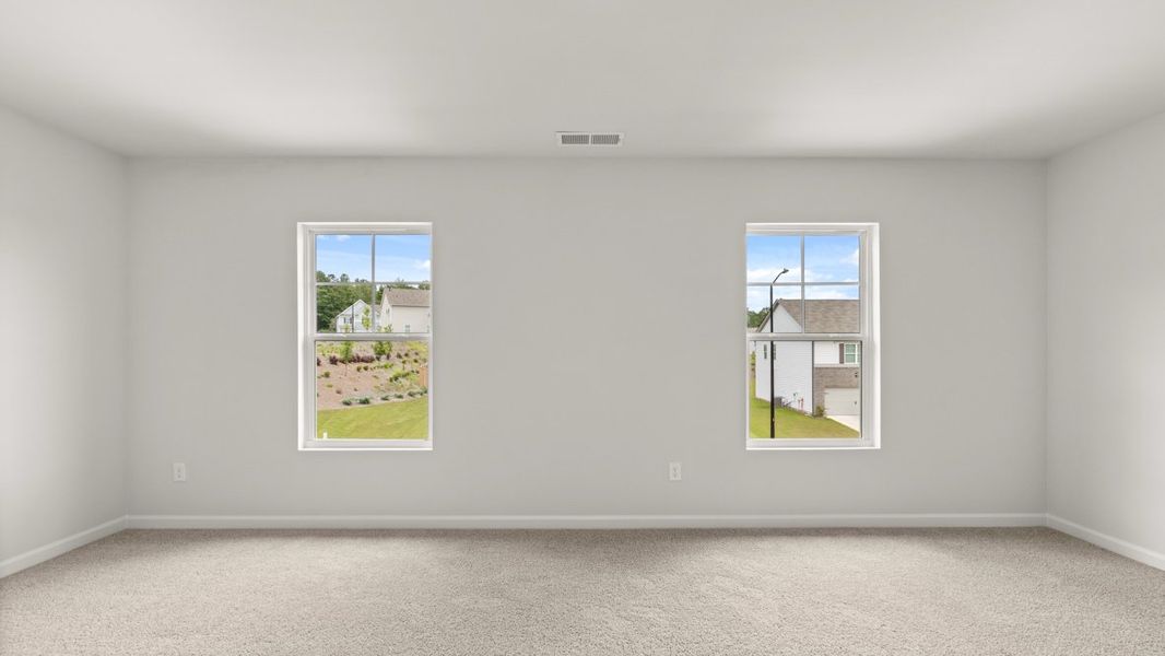 Spacious, unfurnished interior of a new home in Thompson Ridge, Dallas (Image 20). Spacious, unfurnished interior of a new home in Thompson Ridge, Dallas (Image 20).