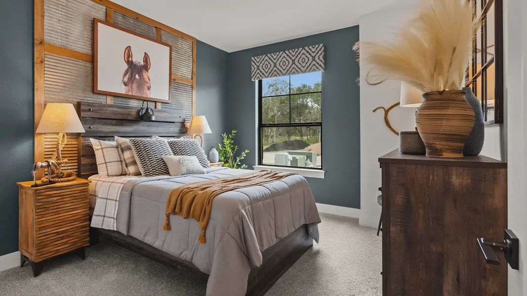 Furnished interior view inside a new home in Newhaven, Manor (Image 18).