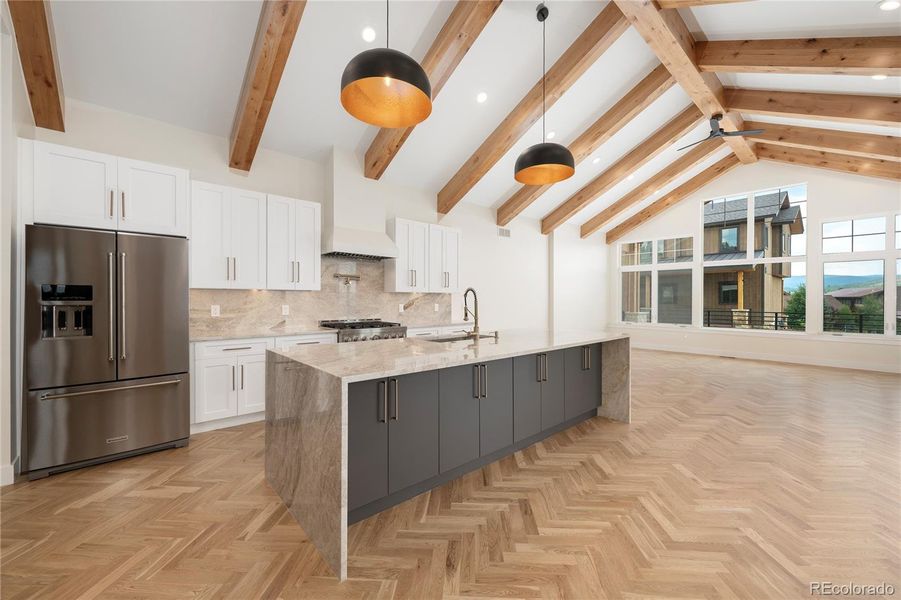 Furnished interior view inside a new home in , Granby (Image 31).