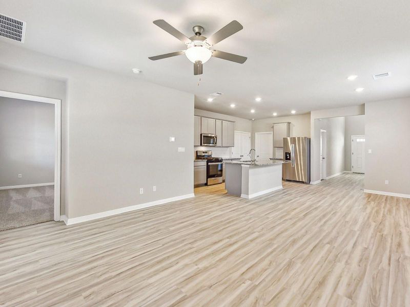 Photo is not of the actual home, but is an inspirational photo of builder’s model home and may depict options, furnishings, and/or decorator features that are not included