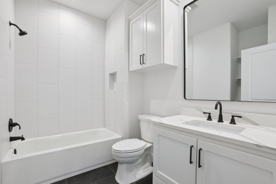 Furnished interior view inside a new home in , Elgin (Image 11).