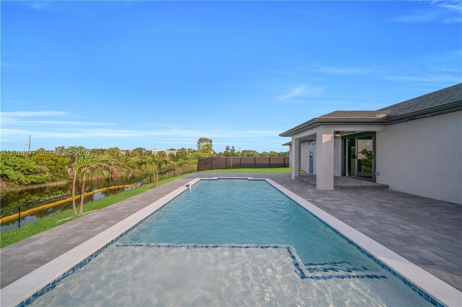 Exterior details and patio area of a home in , Cape Coral (Image 17). Exterior details and patio area of a home in , Cape Coral (Image 17).