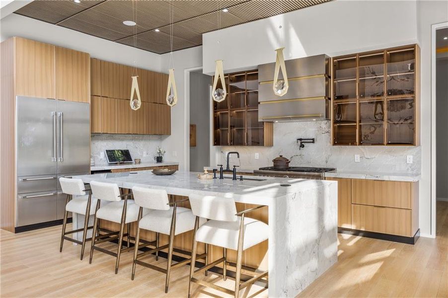 Furnished interior view inside a new home in , Marietta (Image 40).