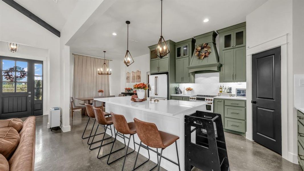 Furnished interior view inside a new home in , Mineral Wells (Image 10).