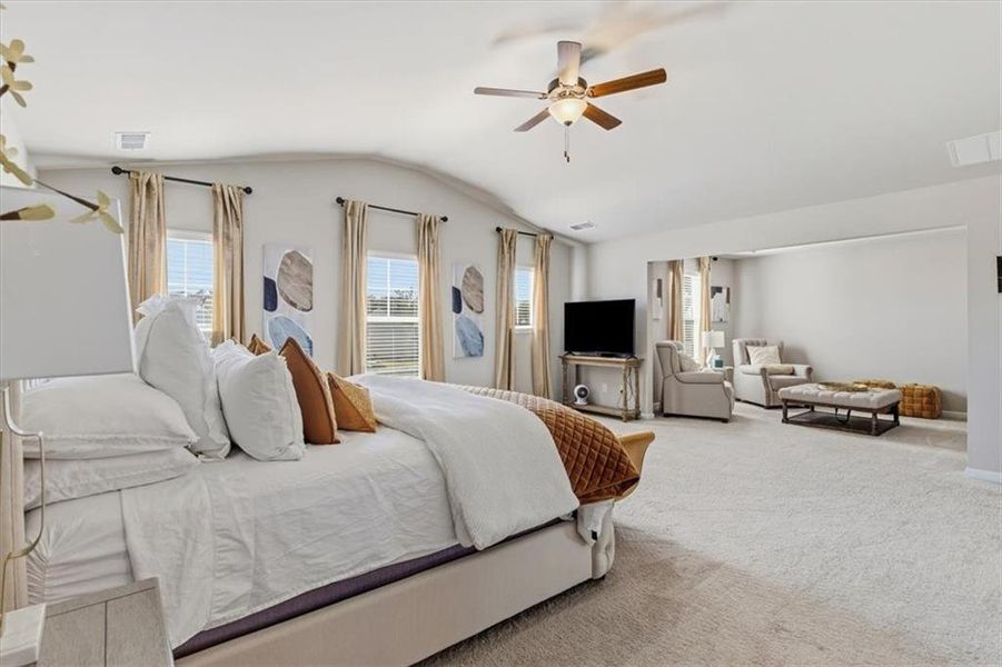 Furnished interior view inside a new home in , Locust Grove (Image 28). Furnished interior view inside a new home in , Locust Grove (Image 28).