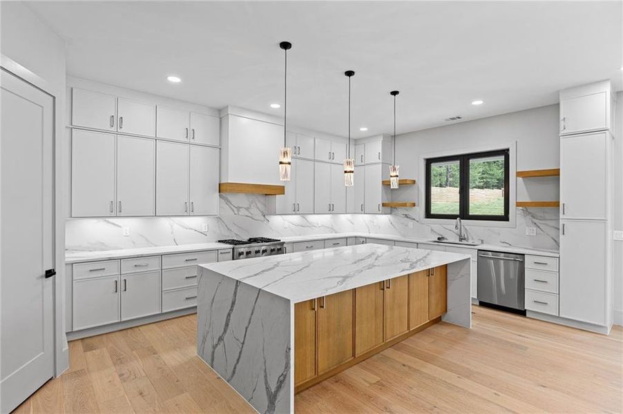 Furnished interior view inside a new home in , Lawrenceville (Image 57).
