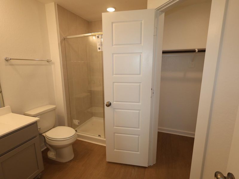 Furnished interior view inside a new home in Pinewood at Grand Texas, New Caney (Image 4).