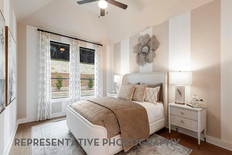 Furnished interior view inside a new home in Sandbrock Ranch, Aubrey (Image 33).