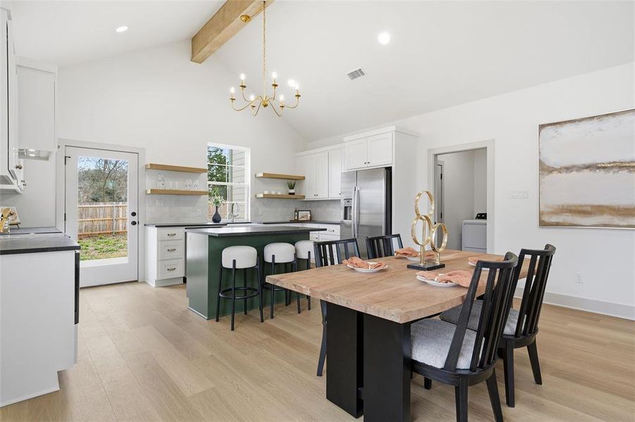 Furnished interior view inside a new home in , Waco (Image 6). Furnished interior view inside a new home in , Waco (Image 6).