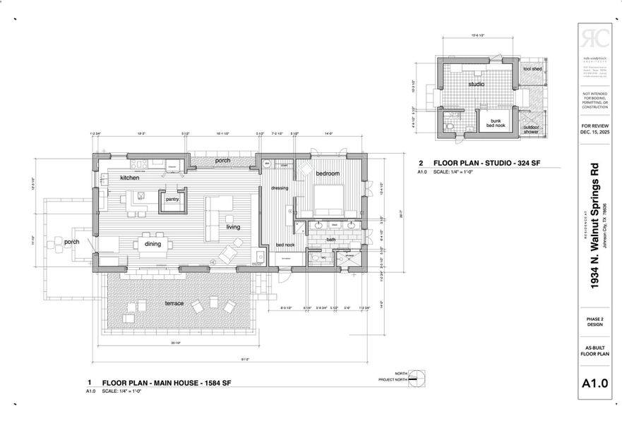 2D floor plan layout of this home in , Johnson City, TX (Image 3).