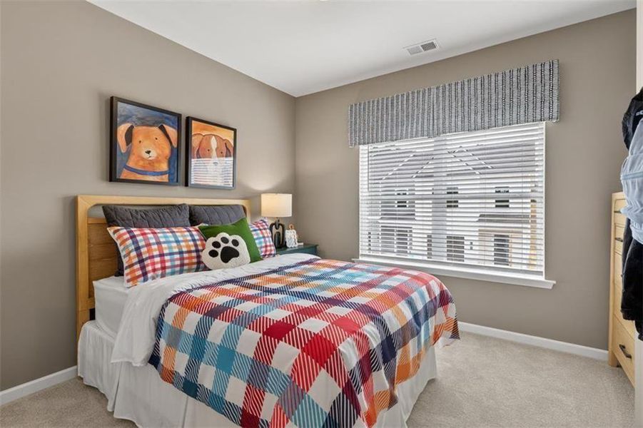 Furnished interior view inside a new home in Fuller Station, Loganville (Image 23). Furnished interior view inside a new home in Fuller Station, Loganville (Image 23).