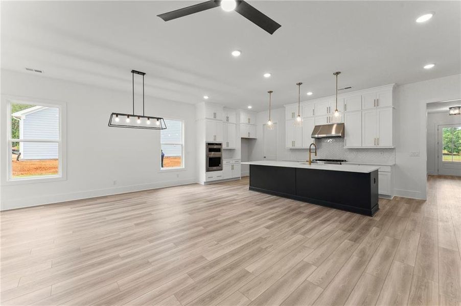 Furnished interior view inside a new home in Hillgrove Preserve, Powder Springs (Image 17).