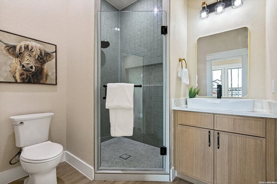 Furnished interior view inside a new home in , La Vernia (Image 13).