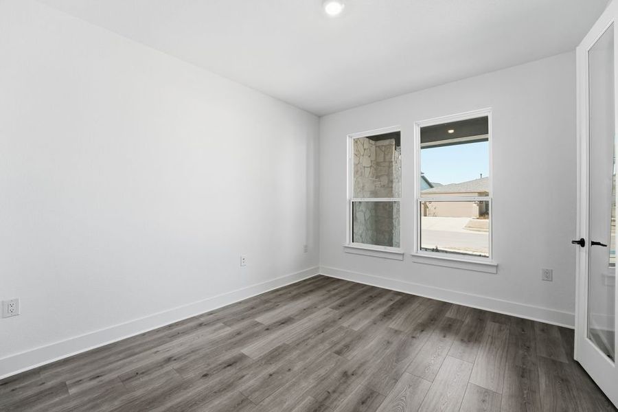 Spacious, unfurnished interior of a new home in Easton Park, Austin (Image 25). Spacious, unfurnished interior of a new home in Easton Park, Austin (Image 25).