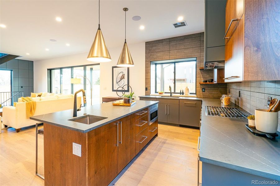 Furnished interior view inside a new home in , Boulder (Image 7). Furnished interior view inside a new home in , Boulder (Image 7).