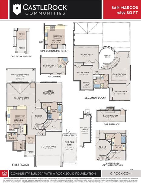 The San Marcos Floor Plan by CastleRock Communities! The San Marcos Floor Plan by CastleRock Communities!