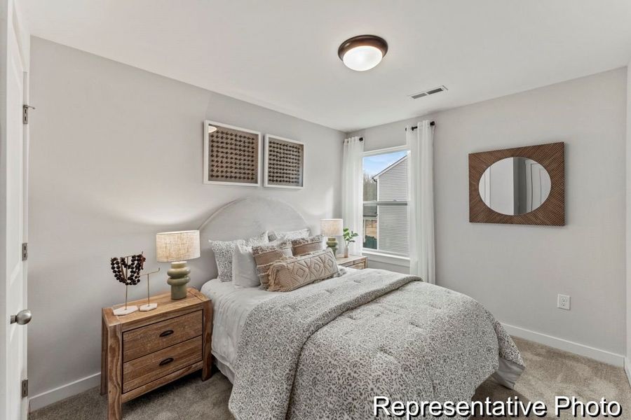 Furnished interior view inside a new home in Lake Royale, Louisburg (Image 14).