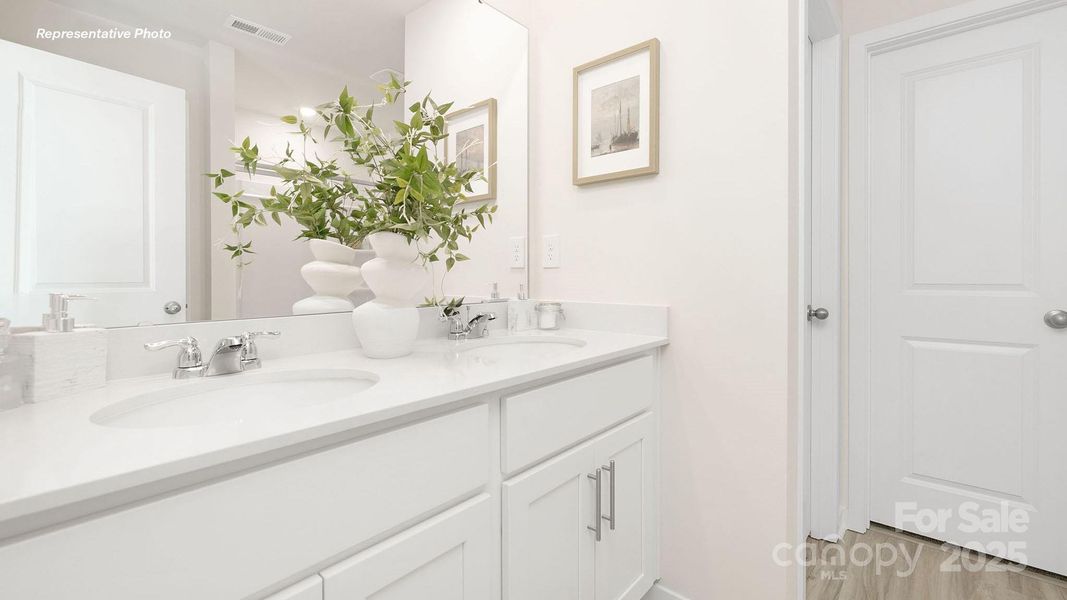 Furnished interior view inside a new home in The Hamptons at Hickory, Hickory (Image 2).