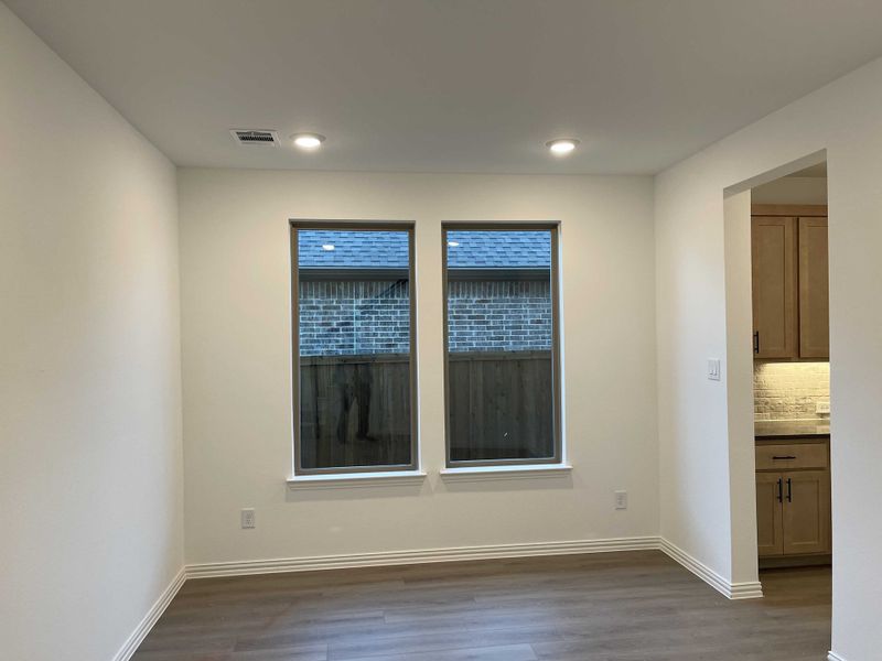 Dining Room Construction Progress