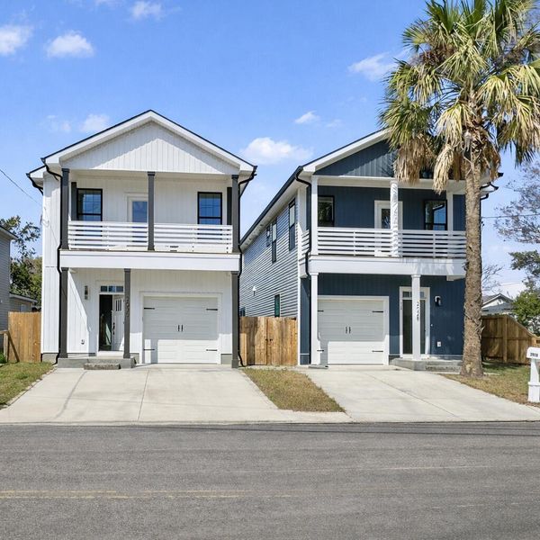 Front exterior of a new home in , North Charleston, SC, highlighting curb appeal (Image 1). Front exterior of a new home in , North Charleston, SC, highlighting curb appeal (Image 1).