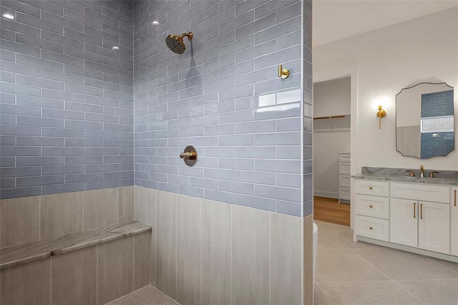 Close-up of interior finishes inside a home in , Hewitt (Image 20).