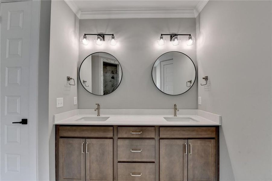 Furnished interior view inside a new home in , Greensboro (Image 13). Furnished interior view inside a new home in , Greensboro (Image 13).