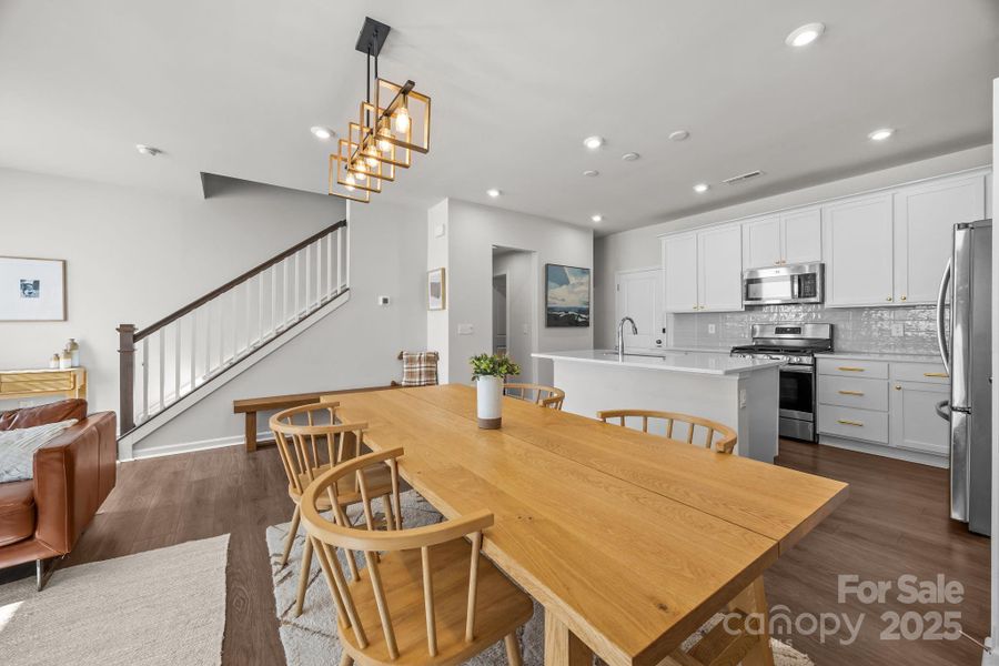 Furnished interior view inside a new home in , Charlotte (Image 3).