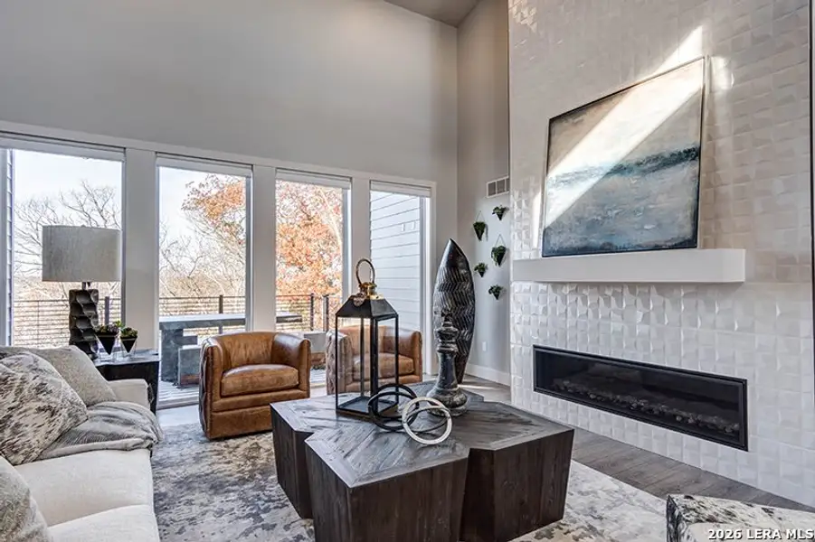 Furnished interior view inside a new home in , Canyon Lake (Image 9). Furnished interior view inside a new home in , Canyon Lake (Image 9).