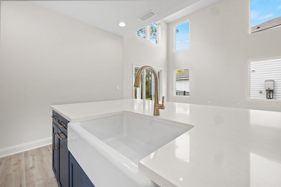 Representative furnished interior of a home built from the Palmetto by Riverside Homes in Mariposa at EverRange 40' Series, Jacksonville (Image 62).