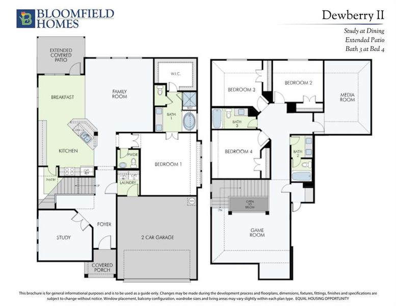 2D floor plan layout of this home in Anderson Crossing, Trenton, TX (Image 5). 2D floor plan layout of this home in Anderson Crossing, Trenton, TX (Image 5).