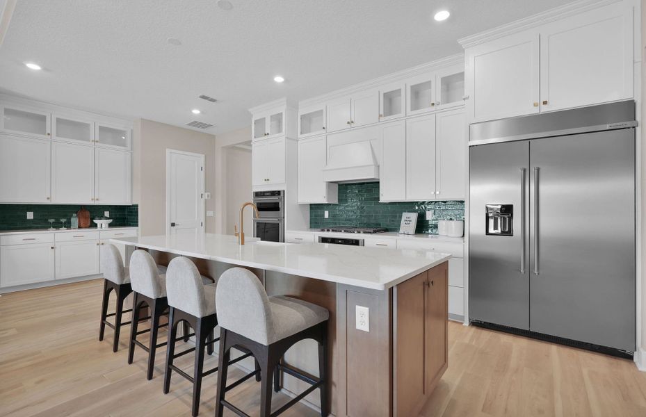 Representative furnished interior of a home built from the Mahogany Grand by Pulte Homes in The Landings at Saint Johns, St. Johns (Image 17).