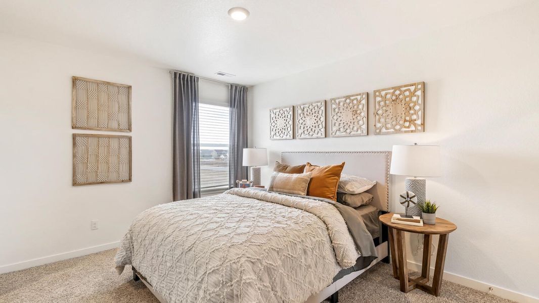 Furnished interior view inside a new home in Tailholt, Severance (Image 28). Furnished interior view inside a new home in Tailholt, Severance (Image 28).