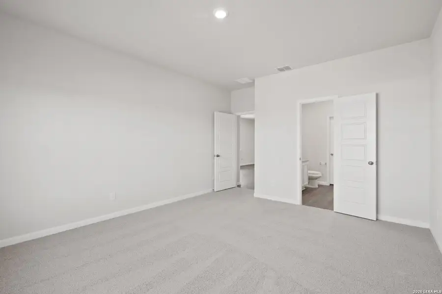 Spacious, unfurnished interior of a new home in Katzer Ranch, Converse (Image 26). Spacious, unfurnished interior of a new home in Katzer Ranch, Converse (Image 26).