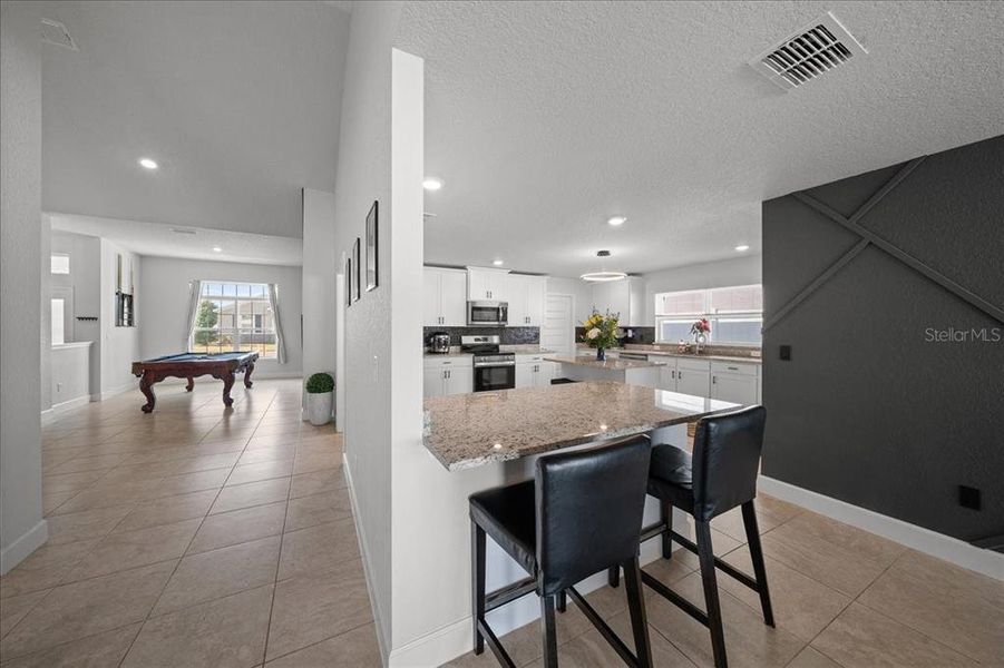 Furnished interior view inside a new home in , Ocala (Image 9). Furnished interior view inside a new home in , Ocala (Image 9).