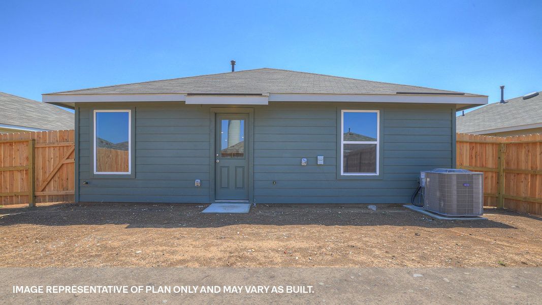 Exterior details and patio area of a home in Sunset Oaks, Maxwell (Image 3). Exterior details and patio area of a home in Sunset Oaks, Maxwell (Image 3).