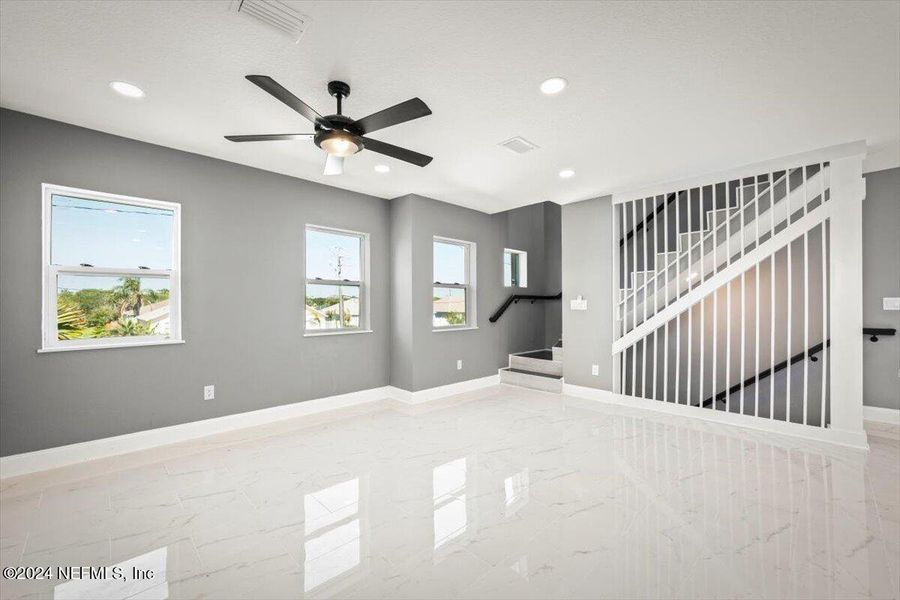 Spacious, unfurnished interior of a new home in , St. Augustine (Image 48).