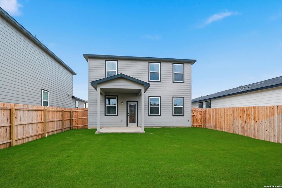 Exterior details and patio area of a home in Agave, San Antonio (Image 26). Exterior details and patio area of a home in Agave, San Antonio (Image 26).