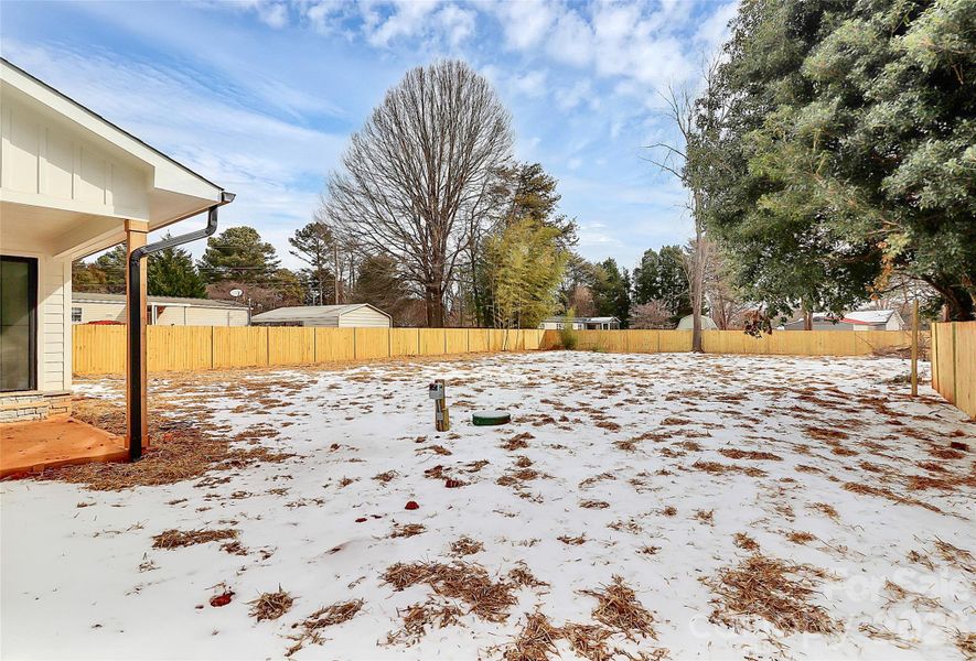 Exterior details and patio area of a home in , Mooresville (Image 25).