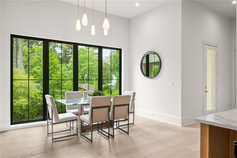 Furnished interior view inside a new home in , Atlanta (Image 16).