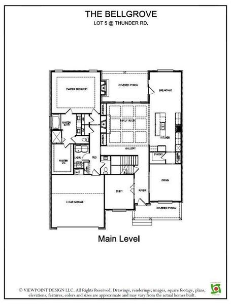 2D floor plan layout of this home in , Buford, GA (Image 9).