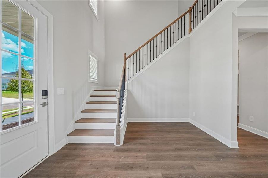 Spacious, unfurnished interior of a new home in River Pointe, Monroe (Image 43).