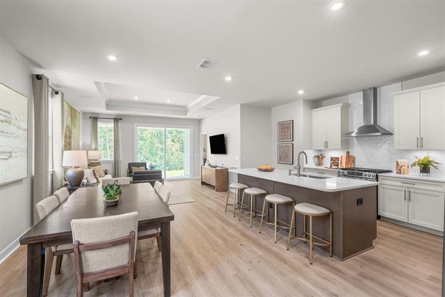 Representative furnished interior of a home built from the Silverleaf by Ryan Homes in East Lake, Leland (Image 15). Representative furnished interior of a home built from the Silverleaf by Ryan Homes in East Lake, Leland (Image 15).