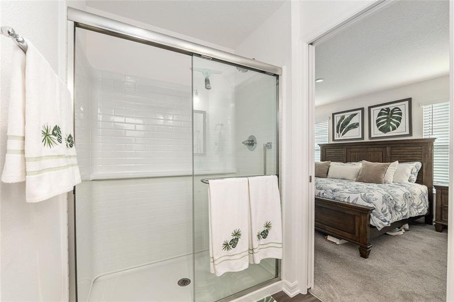 Furnished interior view inside a new home in , The Villages (Image 57).
